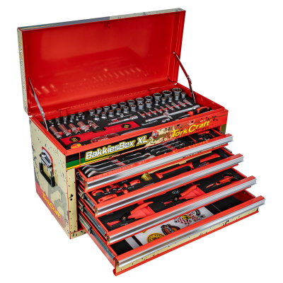 (image for) Tork Craft BakkiesBox XL Limited Edition 254-Piece 4-Drawer Pro Box Tool Set TCTB254LTD