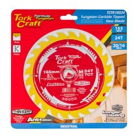(image for) Tct Saw Blade 165mm X 1.6mm X 20mm X 24t Wood Thin Kerf