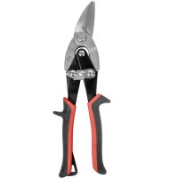(image for) Tin Snip 260mm Left & Straight Cut Red