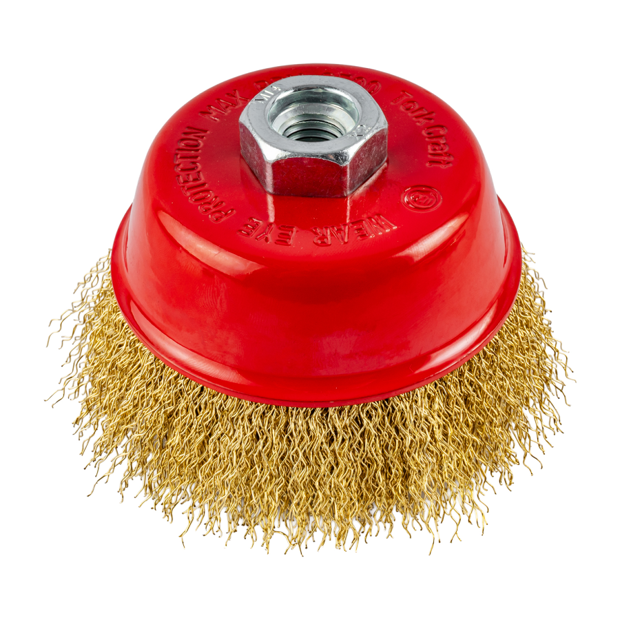 (image for) Wire Cup Brush Crimped 100mmxm14 Bulk