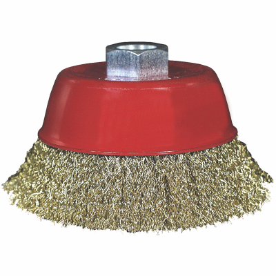(image for) Wire Cup Brush Crimped 100mmxm14 Blister