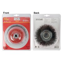 (image for) Wire Cup Brush Crimped Plain 125mmxm14 Blister