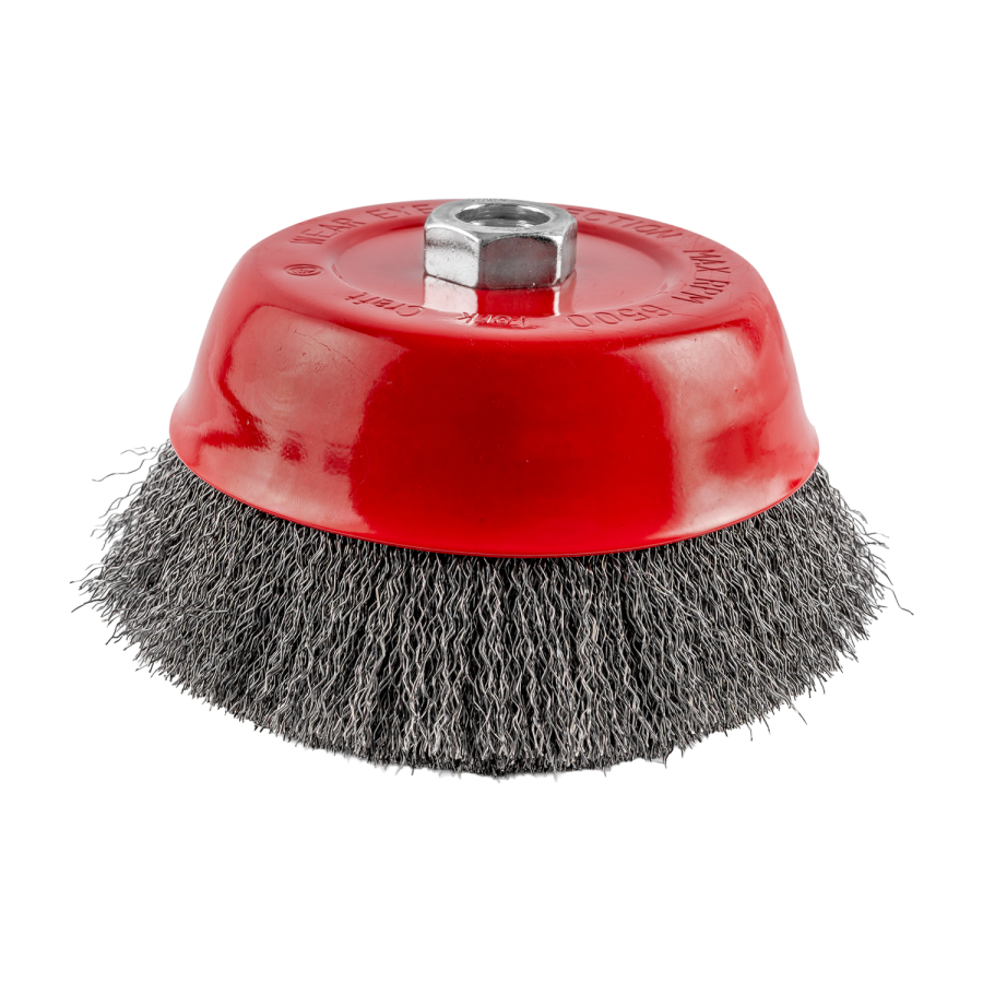 (image for) Wire Cup Brush Crimped Plain 150mmxm14 Bulk