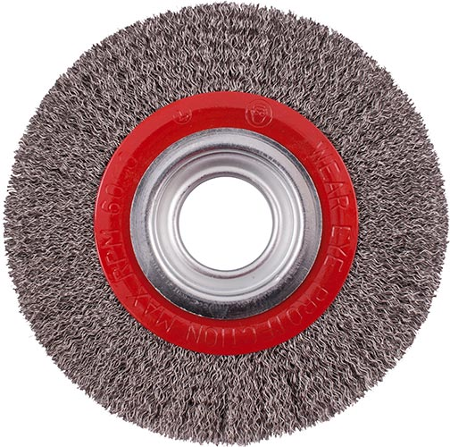(image for) Wire Wheel Brush 150mm X 25mm Stainless Steel Bench Grinder