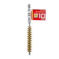 (image for) Tube Brush 10mm X 120mm Brass Wire 6,35mm Hex Shank