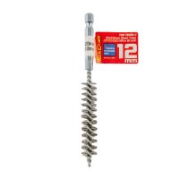 (image for) Tube Brush 12mm X 120mm Stainless Steel 6,35mm Hex Shank