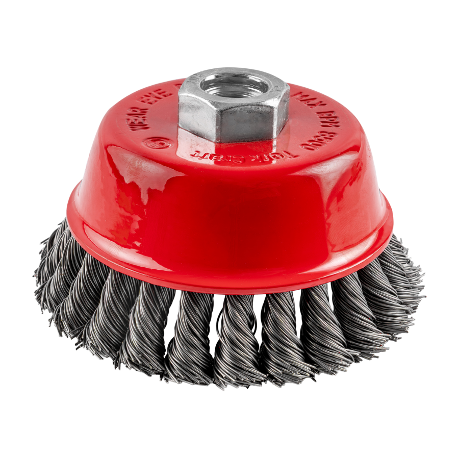 (image for) Wire Cup Brush Twisted 100mmxm14 Bulk