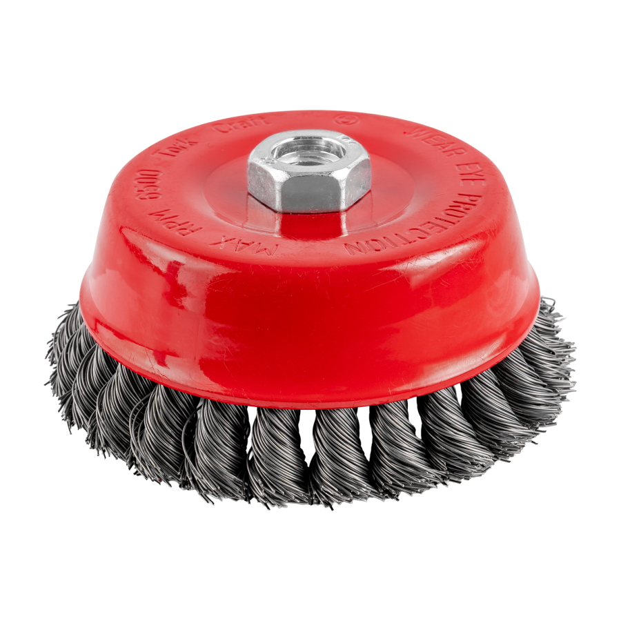 (image for) Wire Cup Brush Twisted 125mmxm14 Bulk