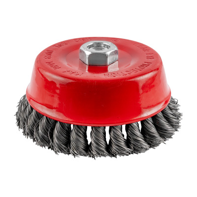 (image for) Wire Cup Brush Twisted 125mmxm14 Blister
