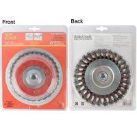 (image for) Wire Cup Brush Twisted 150mm X M14 With 0.80mm Wire Heavy Duty