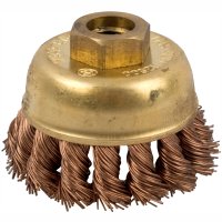 (image for) Wire Cup Brush N/spark Twisted 100mmxm14 Bulk