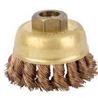 (image for) Wire Cup Brush N/spark Twisted 65mmxm14 Bulk