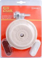(image for) Polishing Buffing & Compound Drill Set 65 75 & 100mm Buffing Wheels
