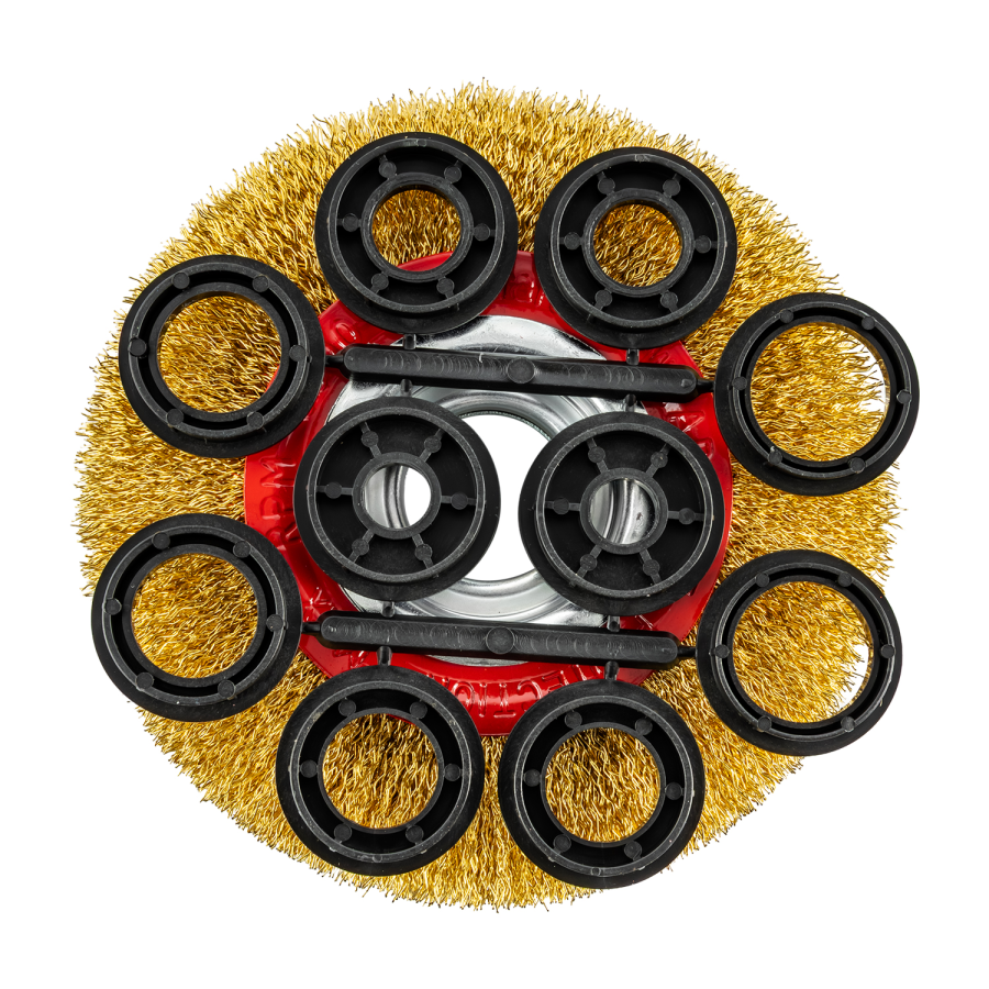 (image for) Wire Wheel Brush 150 X 25mm Bench Grinder Bulk