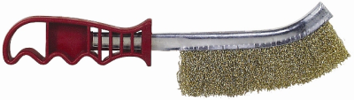 (image for) Wire Hand Brush Rust Resistant Brass Coated Steel Wire
