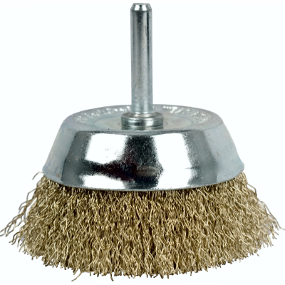 (image for) Wire Cup Brush 75mm X 6mm Shaft Blister