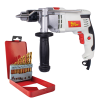 Imp. Drill Tcid0850 + Nr02013 Tin Drill Set (image for) Imp. Drill Tcid0850 + Nr02013 Tin Drill Set