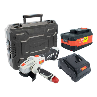 (image for) Angle Grinder 20v 115mm C/w Std. Charg. & 4.0ah Battery