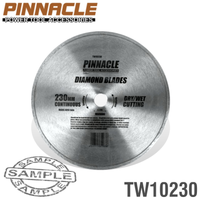 (image for) Diamond Blade Cont.rim 230x22.22mm Pinnacle