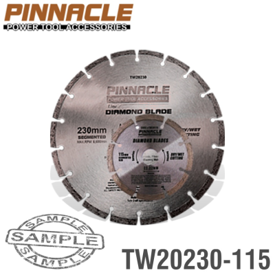 (image for) Diamond Blade 230mmx22.22mm+115mmx22.2mm Segemented
