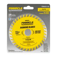 Diamond Blade Turbo Wave 115mm X 22.22 Pinnacle (image for) Diamond Blade Turbo Wave 115mm X 22.22 Pinnacle
