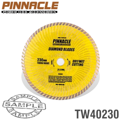 (image for) Diamond Blade Turbo Wave 230mm X 22.22 Pinnacle