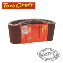 Tork Craft Sanding Belt 60x400mm 60 Grit 10/Pack (For Triton Palm Sander)