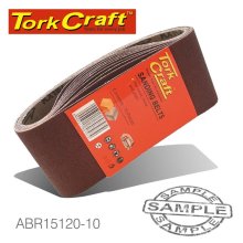Tork Craft Sanding Belt 100x560mm 120grit 10/Pack
