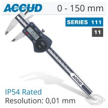 Accud Digital Caliper 0-150mm/0-6"