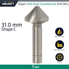 Alpen Hss-Eco5 Countersink 90 31.0 Din 335 Shape C