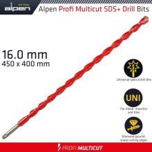 Alpen Profi Multicut Sds+ Shank Plw 16 X 450