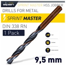 Alpen Sprint Master Din 338 9.5mm 1/Pack