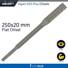Alpen Demolisher Plus Flat Chisel 250X20 Sds-Plus