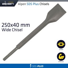 Alpen Demolisher Plus Wide Chisel 250X40 Sds-Plus