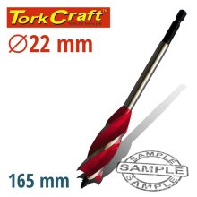 Tork Craft 4 Flute Wood Boring Bit 22mm