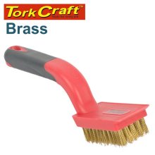 Tork Craft Soft Grip Wide Brass Stripper Brush 5 X 11 Row Tcw