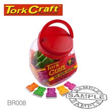 Tork Craft Mini Razor Scraper 60pc Per Candy Jar 5 Assorted Colours