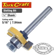 Tork Craft Router Bit Slotted 5/16" (7.94mm)