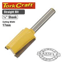 Tork Craft Router Bit Straight 17mm