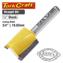 Tork Craft Router Bit Straight 3/4" (19mm)