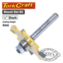 Tork Craft Router Bit Biscuit Joint 4mm