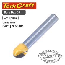 Tork Craft Router Bit Core Box 3/8"