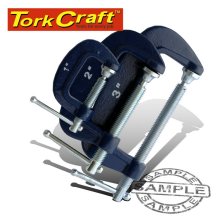 Tork Craft Clamp G 3 Piece 1 2 3" Set