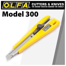 Olfa Model 300 Screw Lock Snap Off Knife Cutter