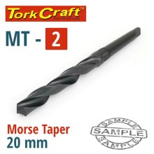 Tork Craft Drill Bit HSS Morse Taper 20mm X Mt2