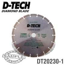 D-Tech Diamond Blade Segmented Std. 230 X 22.23mm