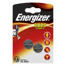 Energizer 3v Lithium Coin CR2025 Card 2