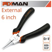 Fixman Straight External Circlip Pliers 6"/145mm