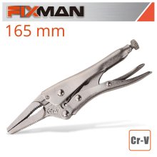 Fixman Long Nose Lock Grip Pliers 6"/165mm