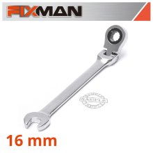 FIXMAN FLEXIBLE RATCHET COMBINATION WRENCH 16MM